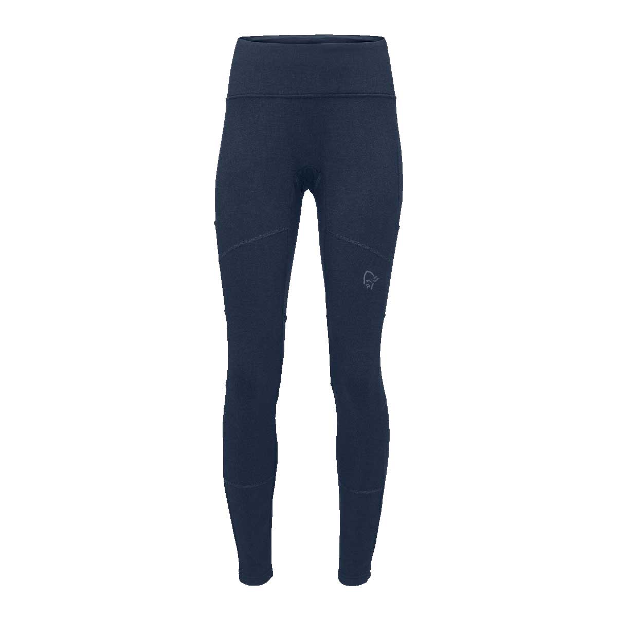 Norrona Femund Warmwool Flex2 Tight Women's in Indigo Night Blue